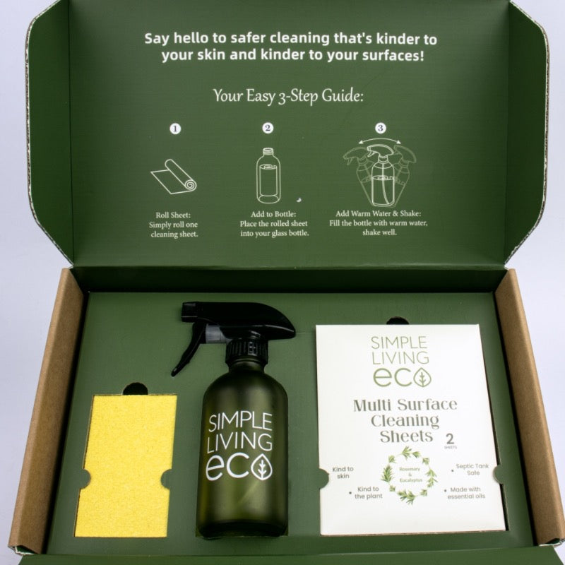 Multi-Surface Starter Kit – Eco-Friendly Refillable Cleaner - Made In The UK