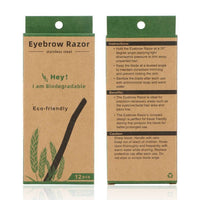 Wheat Straw Eyebrow Razors (12pk)