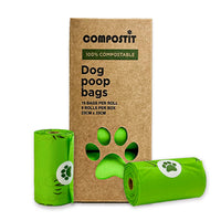 Compostable Dog Waste Bags - 120 Bags