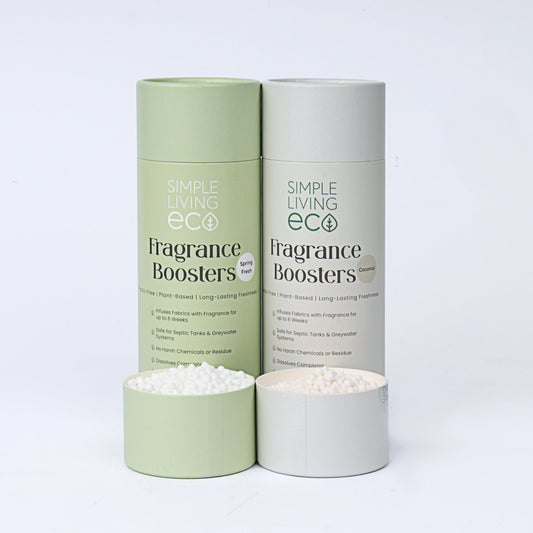 Case of 6 - UK Made Plant-Based Fragrance Booster Beads for Laundry – Spring Fresh & Coconut