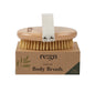 Re:gn Natural Beechwood & Sisal Body Brush – Eco-Friendly Exfoliating Dry Brush