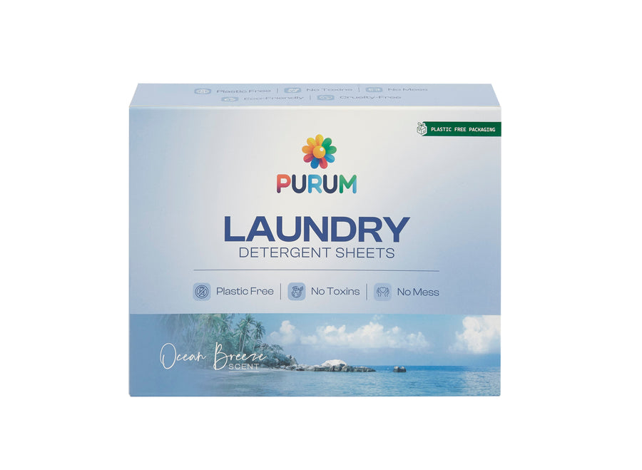 Purum Scented Laundry Detergent Sheets - 64 Pack