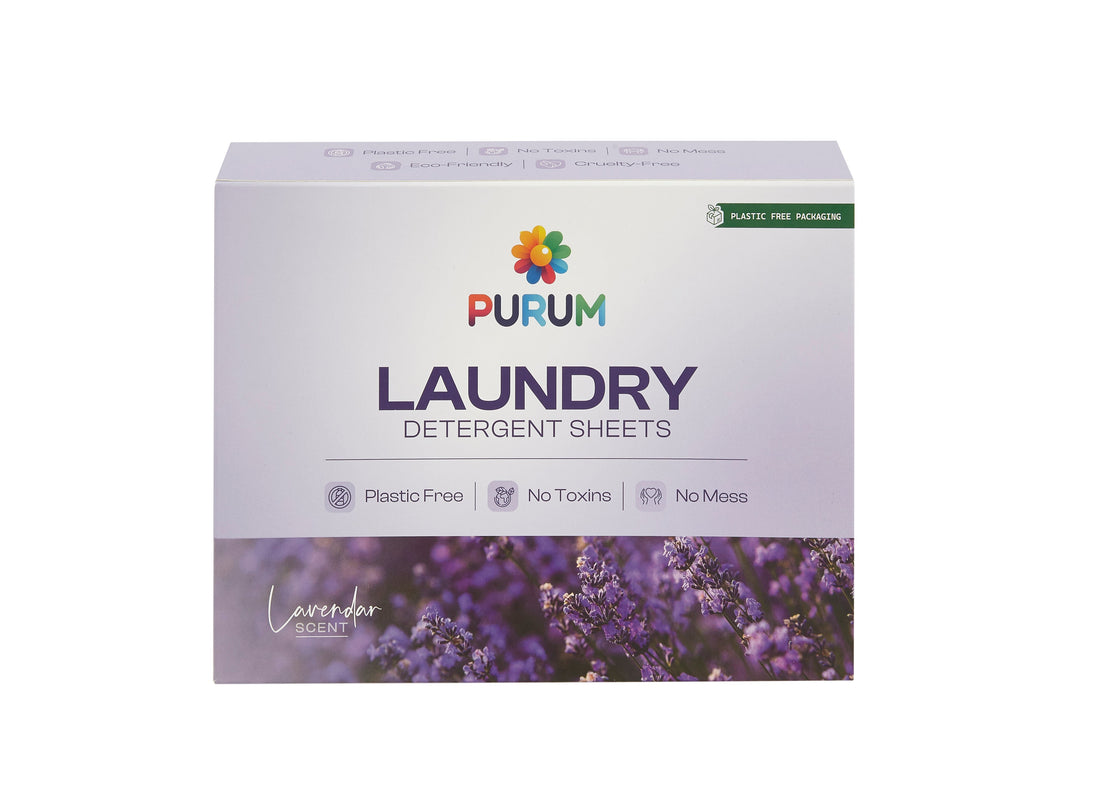 Purum Scented Laundry Detergent Sheets - 64 Pack