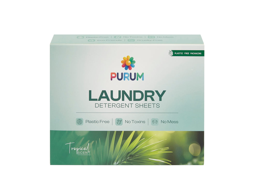 Purum Scented Laundry Detergent Sheets - 64 Pack