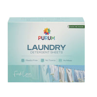 Purum Scented Laundry Detergent Sheets - 64 Pack