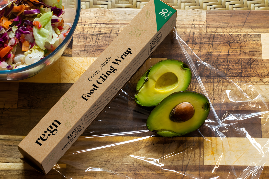 Re:gn Compostable Food Cling Wrap (Cling Film) – 30m