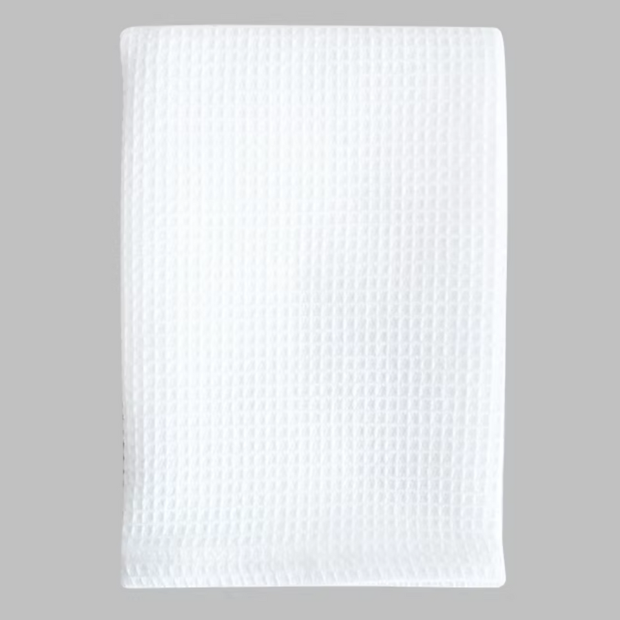 100% Cotton Waffle Weave Cleaning Towels - 4 Pack | Absorbent & Durable Towels for Kitchen & Home