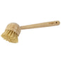 Modular Bamboo Dish Brush with Replaceable Heads – Sisal & Coconut Bristles