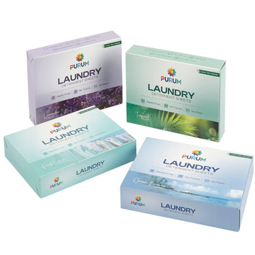 Purum Scented Laundry Detergent Sheets - 64 Pack