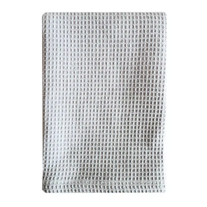 100% Cotton Waffle Weave Cleaning Towels - 4 Pack | Absorbent & Durable Towels for Kitchen & Home