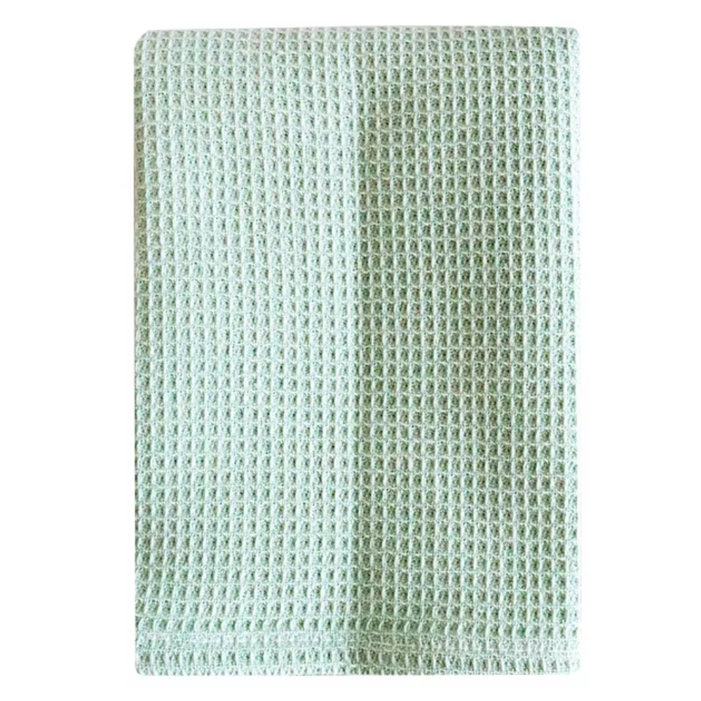 100% Cotton Waffle Weave Cleaning Towels - 4 Pack | Absorbent & Durable Towels for Kitchen & Home