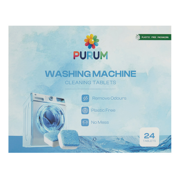 Purum Washing Machine Cleaner Tablets – 24 Pack