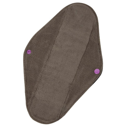 EcoChick Eco - Friendly Reusable Sanitary Pads – Black With Pink Poppers - REGN
