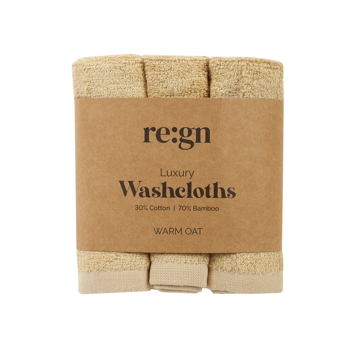 Re:gn Luxury Bamboo Face Cloths – Ultra - Soft - 3 Pack - REGN