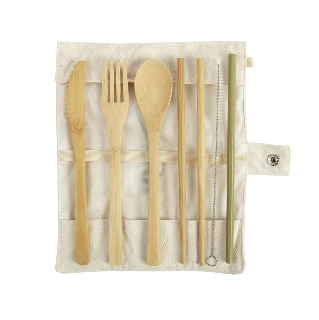 Re:gn Reusable Bamboo Travel Cutlery Set