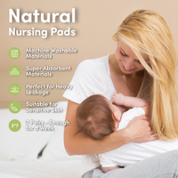 Reusable Bamboo Breast Pads